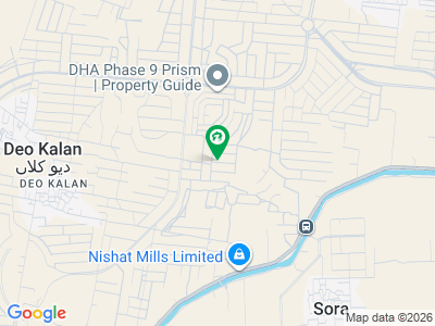 Premium 1 Kanal Residential Plot For Sale In P Block, DHA Phase 9 Prism Lahore
