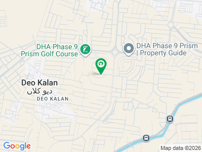 PLOT # D-98/4 FACING GOLF RESIDENTIAL PLOT LOCATED IN THE BEST BLOCK OF DHA LAHORE.