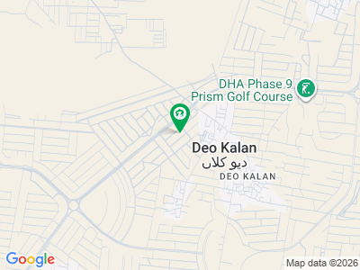 1 Kanal Plot for Sale DHA Lahore Phase 9 Prism, Block E