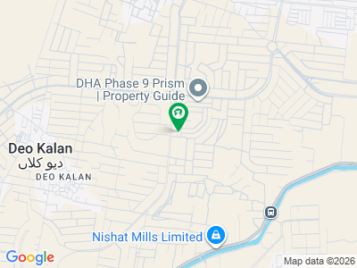 A 4-Marla Commercial Plot At The Oval Complex In DHA Phase 9 Prism Lahore
