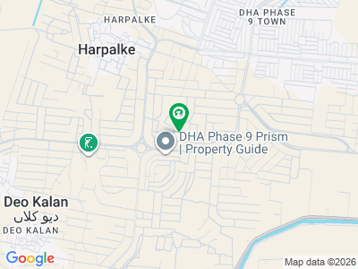 60 Feet Road Plot No- 921 Block A - 1 Kanal Plot On Top Location of Phase 9 Prism DHA Lahore For Urgent Sale