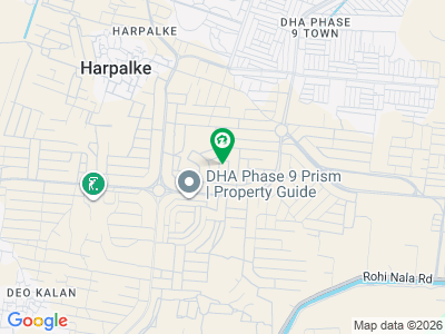 Investor Rate Corner Plot Available For Sale in Dha 9 Prism A Block