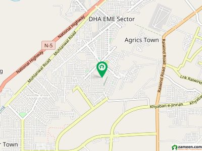 32 Marla Best Location Ground Floor Portion Is Available For Rent In Dha Phase 12 - Eme Society Block B