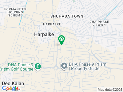 1 Kanal Plot for Sale DHA Lahore Phase 9 Prism, Block A