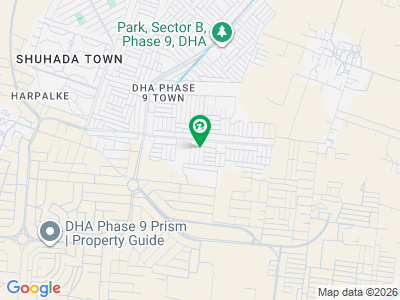 5 Marla Main Back Plot For Sale DHA Town Lahore