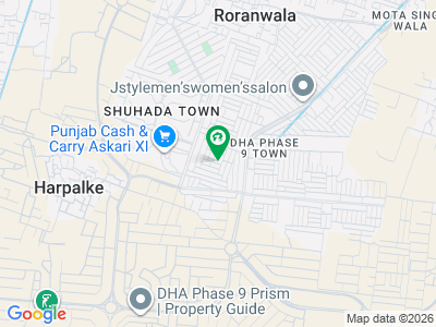 Corner Plot 32.5 Sqft Extra Land Paid