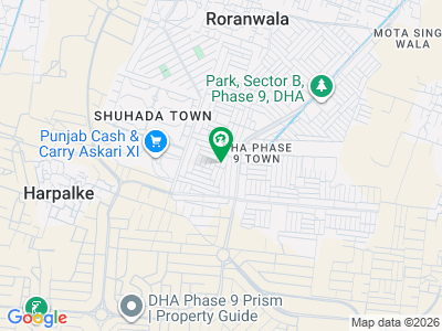 Plot No-1575 Block C - 5 Marla Plot On Top Location of Phase 9 Town DHA Lahore For Urgent Sale