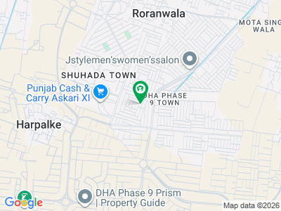 Plot No-1538 Block C - 5 Marla Plot On Top Location Of Phase 9 Town DHA Lahore For Urgent Sale