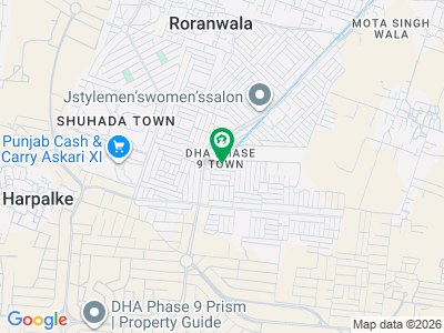 DHA PHASE 9 TOWN BLOCK D IDEAL LOCAION VERY NEAR TO MAIN ROAD