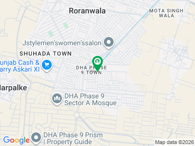 Ideal For Builder Plot No-306 Block D - 5 Marla Plot On Top Location Of Phase 9 Town DHA Lahore For Urgent Sale