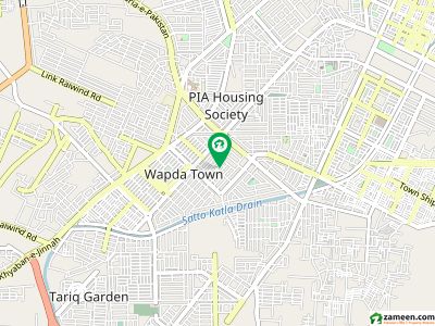 2 Kanal Semi Commercial 200 Feet Road Plot For Sale In Wapda Town Block D-2 At Lahore
