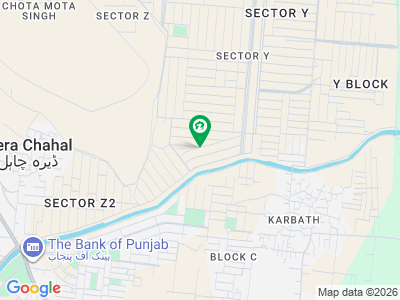 Y BLOCK PHASE 7 KANAL FACING PARK LOW PRICE PLOT