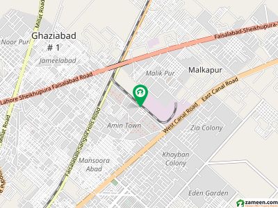 کشمیر روڈ فیصل آباد میں 6 مرلہ رہائشی پلاٹ 62.7 لاکھ میں برائے فروخت۔