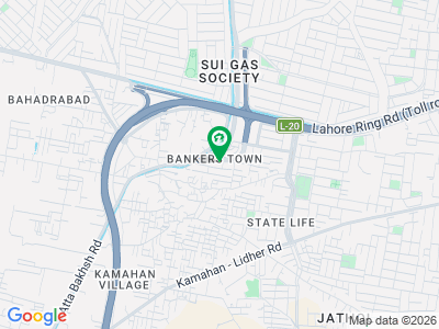 Prime Location Bankers Co-operative Housing Society Commercial Plot For sale Sized 4 Marla