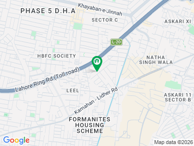 DHA Phase 8 V Block 1Manal Plot For sale