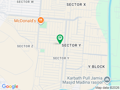 Future Location of DHA Lahore - Near 32K Park Mcdonalds Near Raya Fairways Luxury 2 Kanal Villas