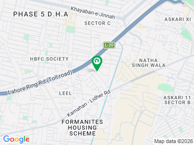 Corner Plot No- 637 Block M - 20 Marla Plot On Top Location Of M Block Phase 5 DHA Lahore For Urgent Sale