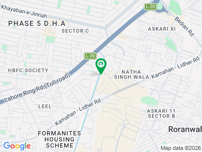 Plot No- 527 Block M - 20 Marla Plot On Top Location Of M Block Phase 5 DHA Lahore For Urgent Sale