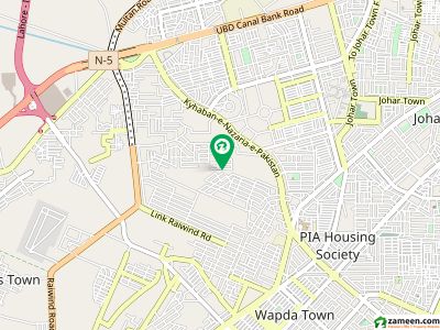 1 kanal plot for sale in expo avenue society near expo center Johar town Lahore.