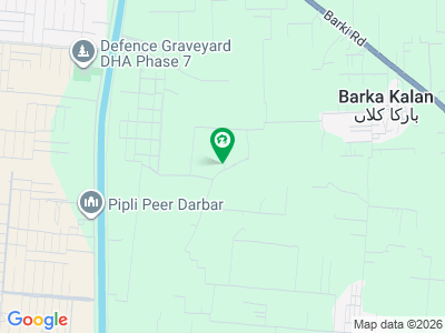 Near to Park and walking Distance from Dollmen mall Kanal Plot for sale