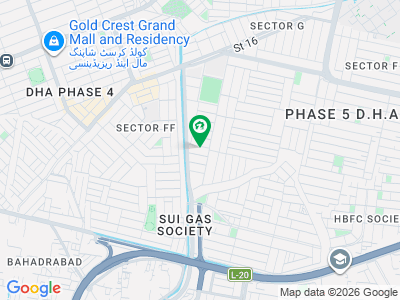 ڈی ایچ اے فیز 5 - بلاک ایل ڈی ایچ اے فیز 5,ڈی ایچ اے ڈیفینس,لاہور میں 1 کنال رہائشی پلاٹ 6.0 کروڑ میں برائے فروخت۔