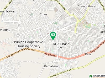 Cheap Price One Kanal Corner Plot For Sale At Drain Near Lahore Grammar & Beacon House & Big Commercial And Masjid