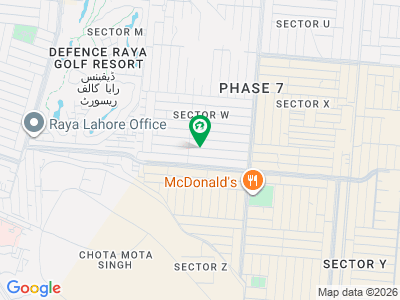 Plot No-1037 Nearby Block W - 1 Kanal Plot on Top Location Of Phase 7 DHA Lahore For Urgent Sale