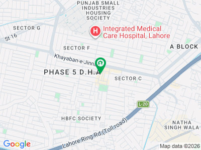 4 Marla Commercial 2Nd Floor Ideal Location In Dha Phase 5 For Rent