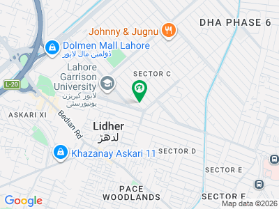 DHA Phase 6 C-730 Prime 1 Kanal Residential Plot