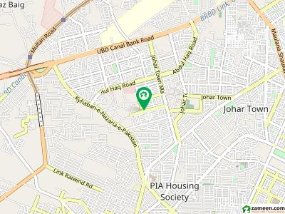 20 MARLA SAMI COMMERCIAL CORNAR PLOT FOR SALE IN JOHAR TOWN BLOCK P