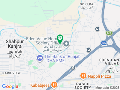 3.5 Marla Double-Storey House for Sale in Eden Value Homes, Multan Road, Lahore |