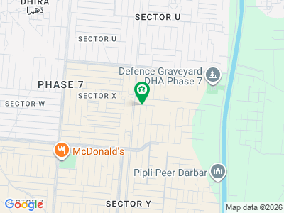 ڈی ایچ اے فیز 7 - بلاک ایکس فیز 7,ڈیفنس (ڈی ایچ اے),لاہور میں 2 کنال رہائشی پلاٹ 10.5 کروڑ میں برائے فروخت۔