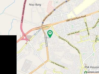 3.25 Marla Plot For Sale In Ali Town Near Johar Town K Block