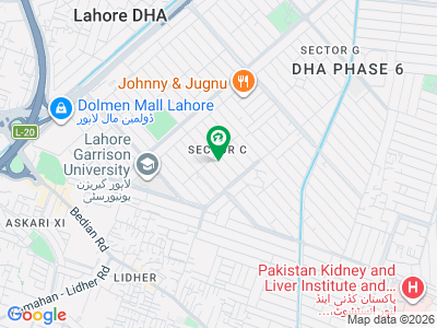 ڈی ایچ اے فیز 6 - بلاک سی فیز 6,ڈیفنس (ڈی ایچ اے),لاہور میں 1 کنال رہائشی پلاٹ 7.2 کروڑ میں برائے فروخت۔ ڈی ایچ اے فیز 6 - بلاک سی فیز 6,ڈیفنس (ڈی ایچ اے),لاہور میں 1 کنال رہائشی پلاٹ 7.2 کروڑ میں برائے فروخت۔