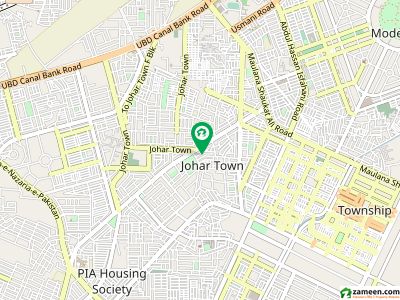 10MARLA CORNER PLOT AVAILABLE FOR SALE IN JOHAR TOWN PHASE 1