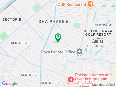 ڈی ایچ اے فیز 6 - بلاک ایف ڈی ایچ اے فیز 6,ڈی ایچ اے ڈیفینس,لاہور میں 1 کنال رہائشی پلاٹ 6.4 کروڑ میں برائے فروخت۔