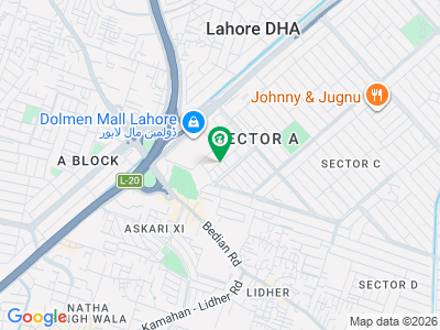Opposite Dolmen Mall 8 Marla Commercial Plot No-- 133 Block A Top Location in Phase 6 DHA Lahore For Urgent Sale