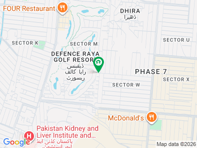 W BLOCK NEAR TO THIS GOOD LOCATION PLOT FOR SALE