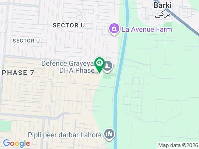 1 Kanal Plot Is For Sale In X Block Phase 7 DHA Lahore