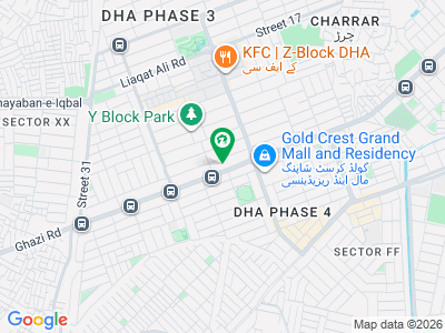 DHA Phase 3 Y-8 | 2 Kanal Prime Location Plot For Sale | Main Ghazi Road