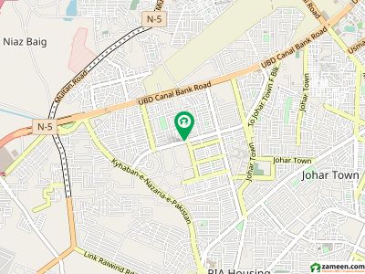 JOHAR TOWN BLOCK R 1 KANAL LIFE TIME Commercial Pad Plot Available For Sale