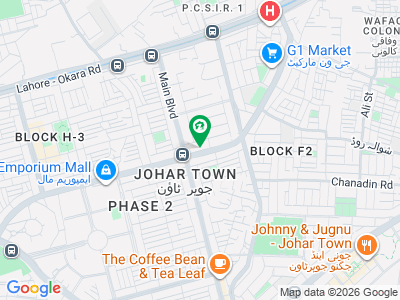 جوہر ٹاؤن فیز 2 جوہر ٹاؤن,لاہور میں 2 کنال کمرشل پلاٹ 45.0 کروڑ میں برائے فروخت۔