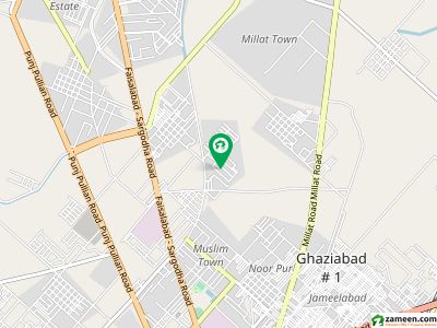 خیابانِ گارڈنز فیصل آباد میں 1 کنال رہائشی پلاٹ 5.06 کروڑ میں برائے فروخت۔