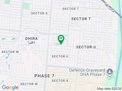 1 Kanal Plot For Sale At DHA Phase 7 Sector U