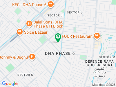 Near Pakr 1 kanal Best Location Plot For Sale In DHA Phase 6 G Block Near To Raya