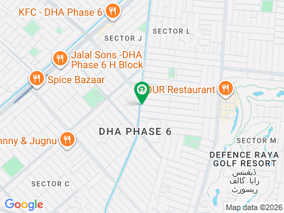 ڈی ایچ اے فیز 6 - بلاک کے فیز 6,ڈیفنس (ڈی ایچ اے),لاہور میں 1 کنال رہائشی پلاٹ 8.5 کروڑ میں برائے فروخت۔