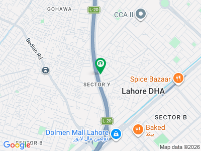 22.50 MARLA (FACING PARK ) PLOT FOR SALE IN DHA PHASE 8 X BLOCK (NEAR TO RING ROAD )