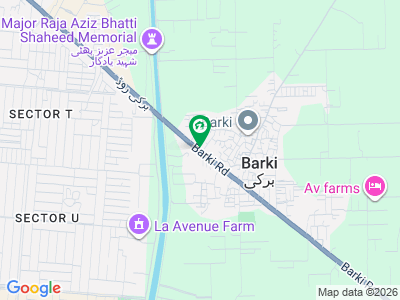 Barki Road Farm House Available