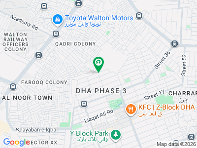 1 KANAL PLOT AVAILABLE FOR SALE IN DHA PHASE 3 BLOCK W