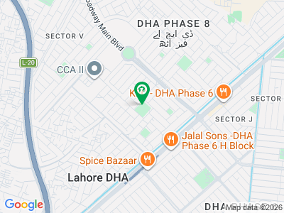 ڈی ایچ اے فیز 8 - بلاک ڈبلیو فیز 8,ڈیفنس (ڈی ایچ اے),لاہور میں 1 کنال رہائشی پلاٹ 6.1 کروڑ میں برائے فروخت۔